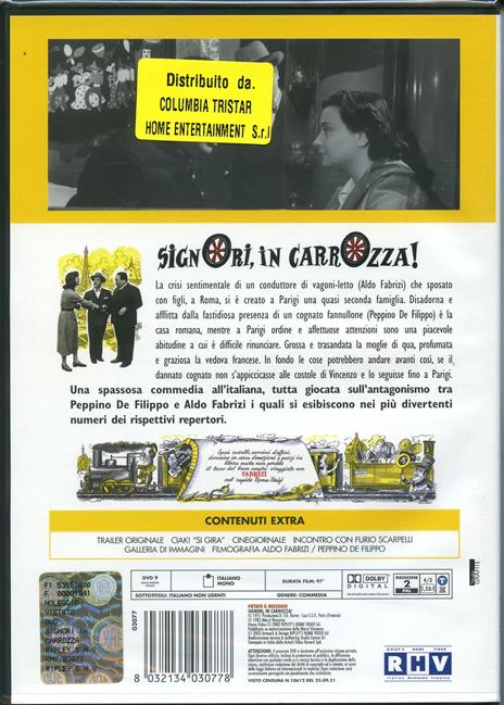 Signori in carrozza! di Luigi Zampa - DVD - 2