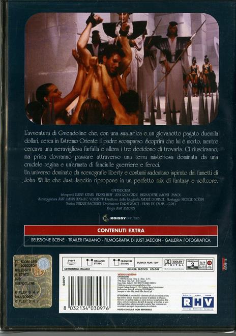 Gwendoline di Just Jaeckin - DVD - 2
