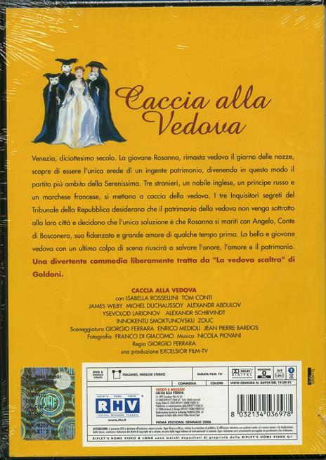 Caccia alla vedova di Giorgio Ferrara - DVD - 2