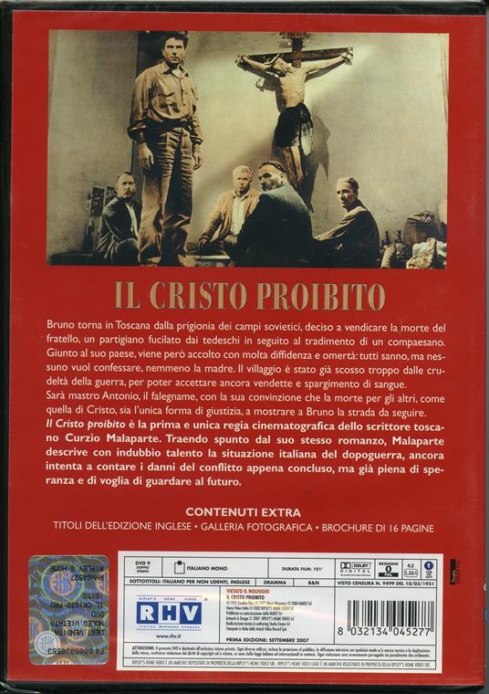Il Cristo proibito di Curzio Malaparte - DVD - 2