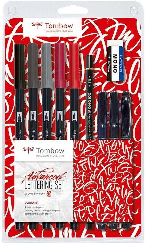 Set calligrafia Advanced Tombow edizione speciale Luca Barcellona. Con 10 pezzi
