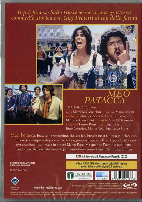 Meo Patacca di Marcello Ciorciolini - DVD - 2