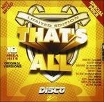 That's All Disco - CD Audio