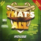 That's All House - CD Audio