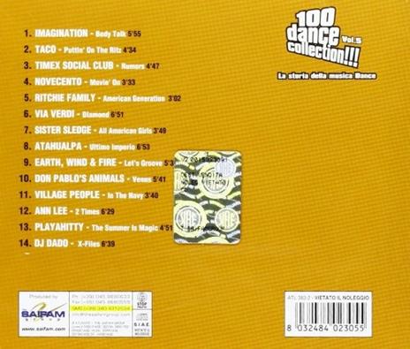 100 Dance Collection vol.5 - CD Audio - 2