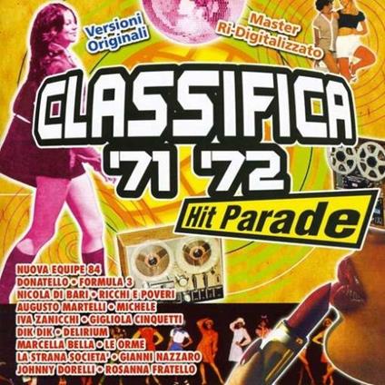 Classifica '71-'72 Hit Parade - CD Audio