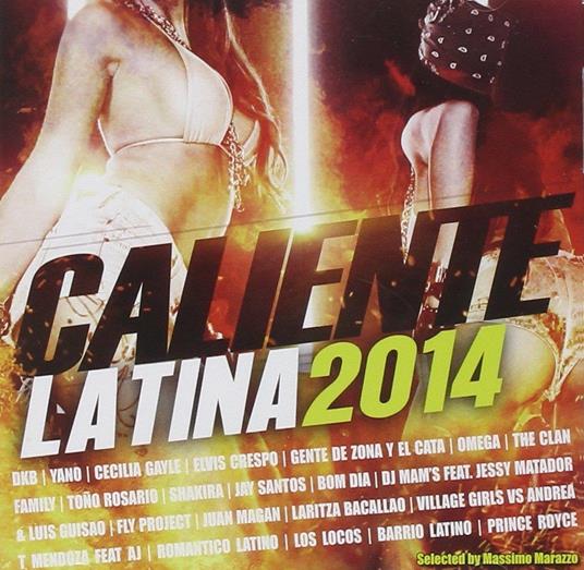 Caliente Latina 2014 - CD Audio