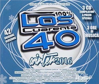 Los Cuarenta Winter 2016 - CD Audio
