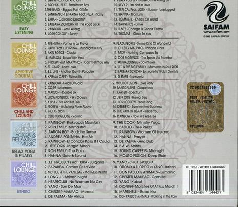 Chill Lounge. Yoga & Relaxing Box - CD Audio - 2