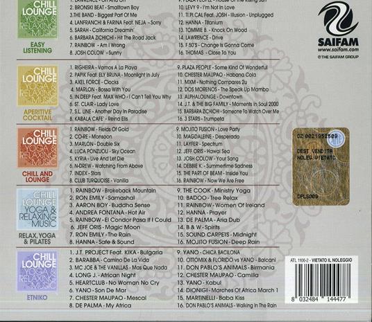 Chill Lounge. Yoga & Relaxing Box - CD Audio - 2