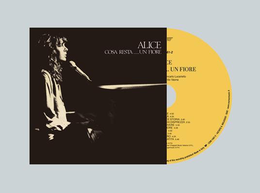 Cosa resterà… un fiore (CD Jewel Box) - CD Audio di Alice