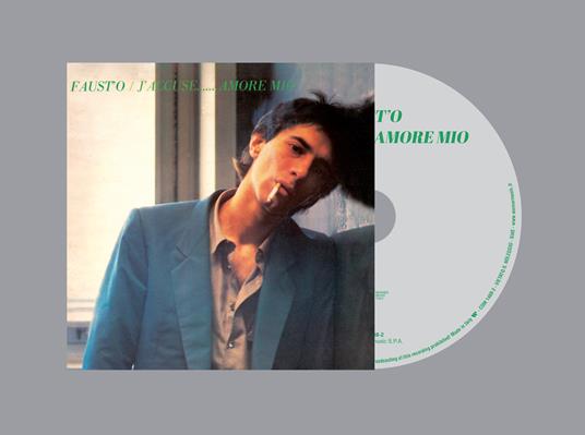 J'accuse amore mio (CD Jewel Box) - CD Audio di Faust'o