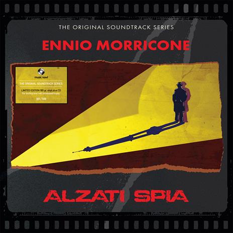 Alzati spia (LP 180 gr. Giallo trasparente numerato + CD) (Colonna Sonora) - Vinile LP + CD Audio di Ennio Morricone