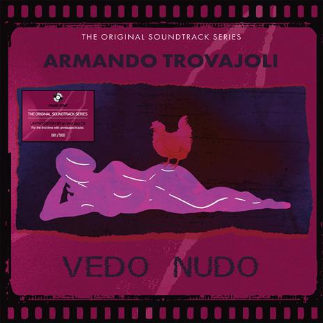 Vedo nudo (Colonna Sonora) (LP 180 gr. viola trasparente numerato + CD) - Vinile LP + CD Audio di Armando Trovajoli - 2