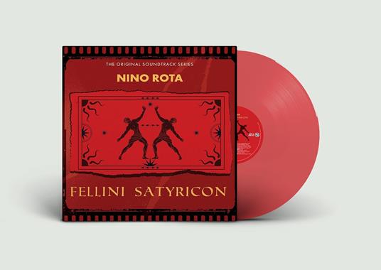 Fellini Satyricon (Colonna Sonora) (LP 180 gr. rosso trasparente numerato + CD) - Vinile LP + CD Audio di Nino Rota