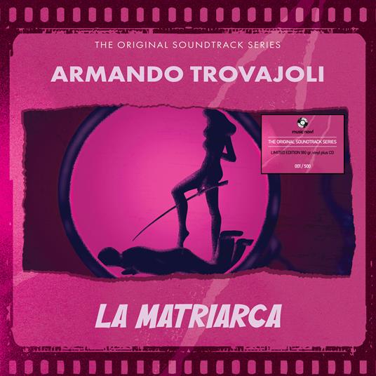 La matriarca (Colonna Sonora) (Magenta Trasparente Vinyl + CD) - Vinile LP + CD Audio di Armando Trovajoli - 2