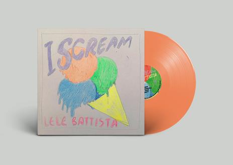 Iscream (180 gr. Transparent Orange Numbered Autographed Vinyl + CD) - Vinile LP + CD Audio di Lele Battista - 2