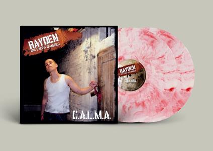 C.A.L.M.A. (Marbled White and Red Vinyl - Autographed) - Vinile LP di Rayden