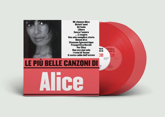 Le Più Belle Canzoni (2 LP 180 gr. Rosso) - Vinile LP di Alice