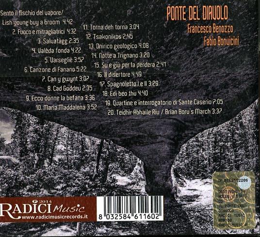 Ponte del Diavolo - CD Audio di Francesco Benozzo,Fabio Bonvinci - 2