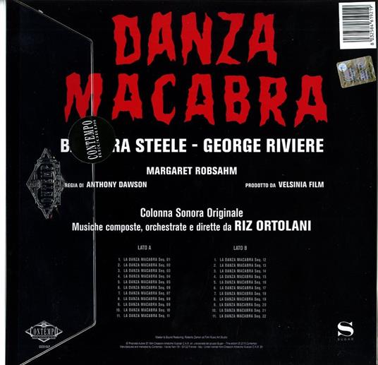 La Danza Macabra (Colonna sonora) (140 gr. Gatefold Sleeve) - Vinile LP di Riz Ortolani - 2
