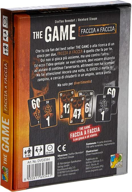 The game. Faccia a faccia. Gioco da tavolo - 3