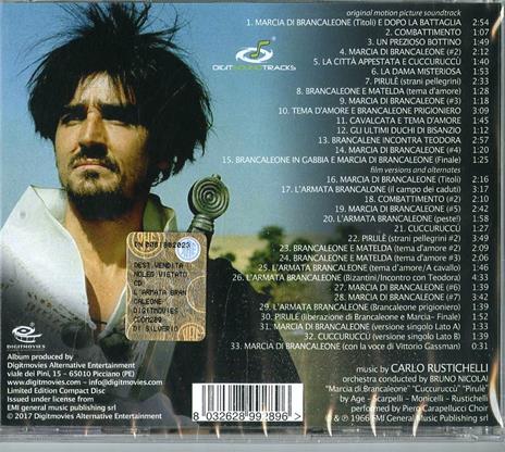 L'armata Brancaleone (Colonna sonora) (Limited Edition) - CD Audio di Carlo Rustichelli - 2