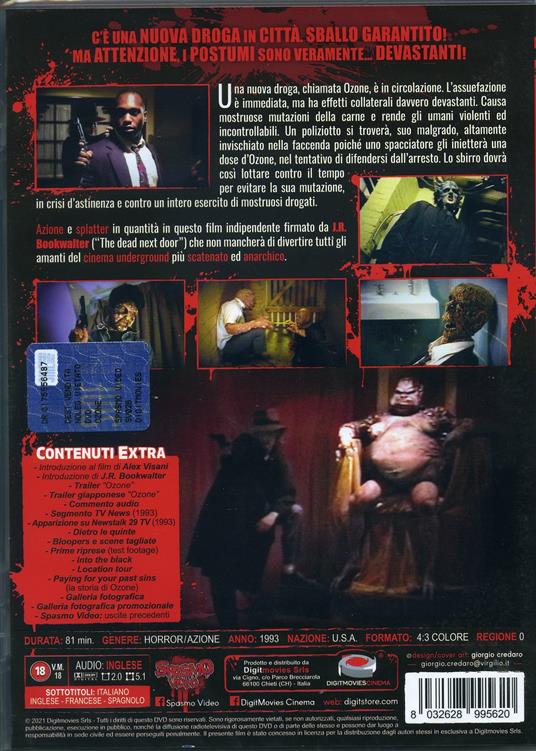 Ozone (DVD) di J.R. Bookwalter - DVD - 2