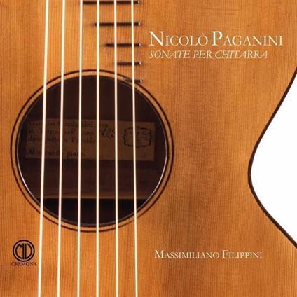 Sonate per chitarra - CD Audio di Niccolò Paganini