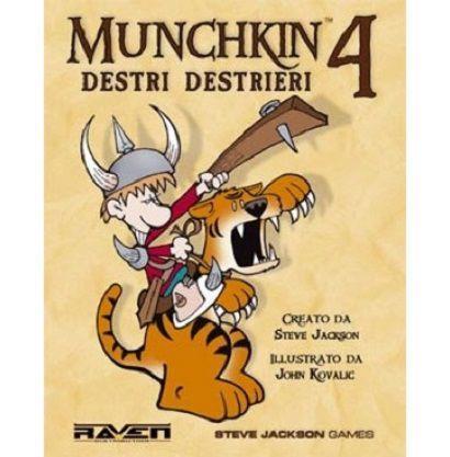 Munchkin 4. Destri Destrieri (Espansione per Munchkin). Gioco da tavolo