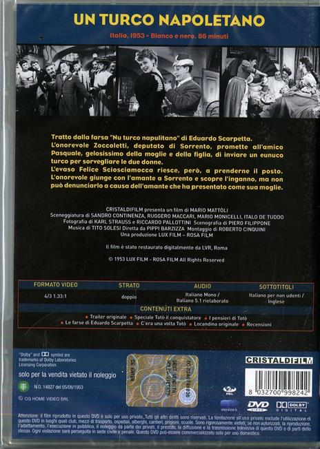 Un turco napoletano di Mario Mattoli - DVD - 2