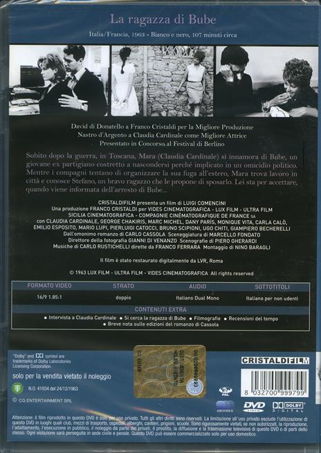 La ragazza di Bube di Luigi Comencini - DVD - 2