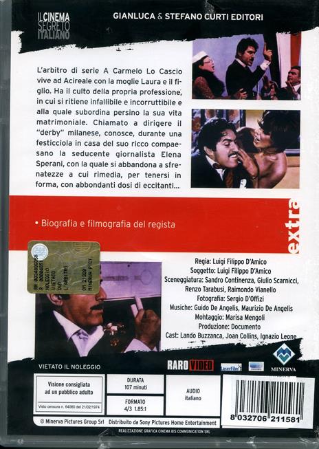 L' arbitro di Luigi Filippo D'Amico - DVD - 2
