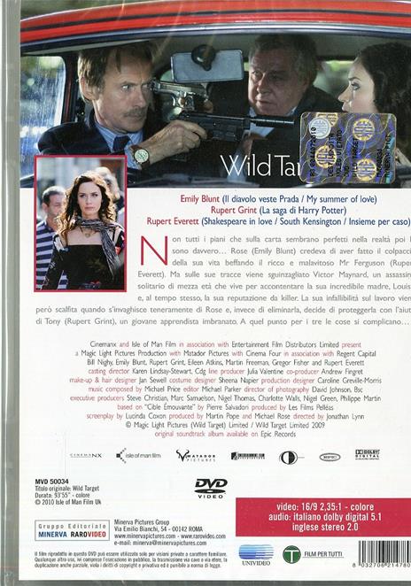 Wild Target di Jonathan Lynn - DVD - 2