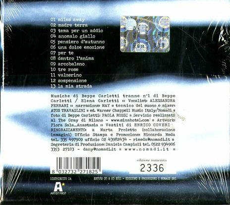 L'altra metà dell'anima - CD Audio di Beppe Carletti - 2