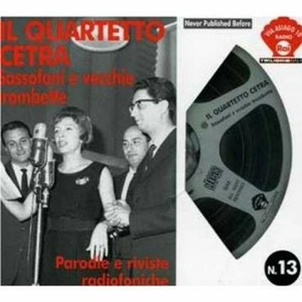 Sassofoni e vecchie trombette - CD Audio di Quartetto Cetra