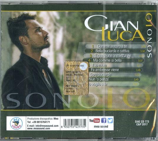 Sono io - CD Audio di Gianluca - 2