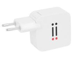Caricatore. Dual USB Home Charger. 2,1A for iPad