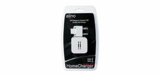 Caricatore. Dual USB Home Charger. 2,1A for iPad - 2