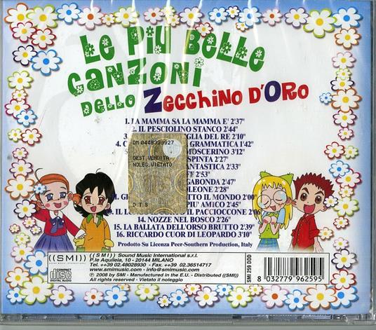 Le Più Belle Canzoni Dello Zecchino D'Oro - CD Audio - 2