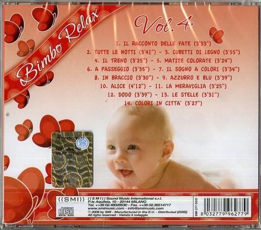 Bimbo Relax vol.4: Magiche melodie - CD Audio - 2