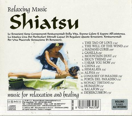 Relaxing Music. Shiatsu - CD Audio - 2