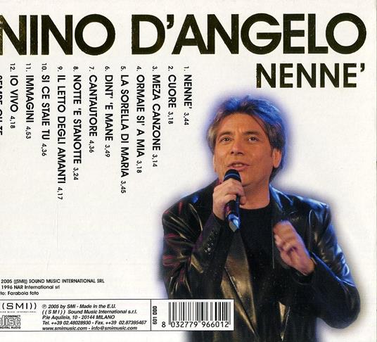 Nenne' - CD Audio di Nino D'Angelo
