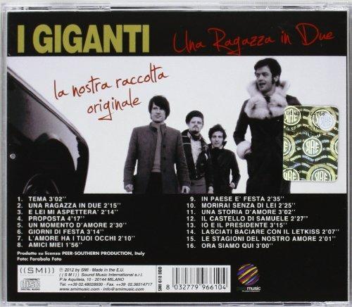 Una ragazza in due - CD Audio di I Giganti - 2