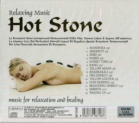 Relaxing Music Hot-Stone - CD Audio - 2