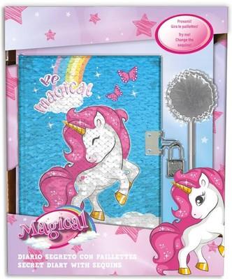 Diario Pailettes Reversibile Unicorno (UNI0825)