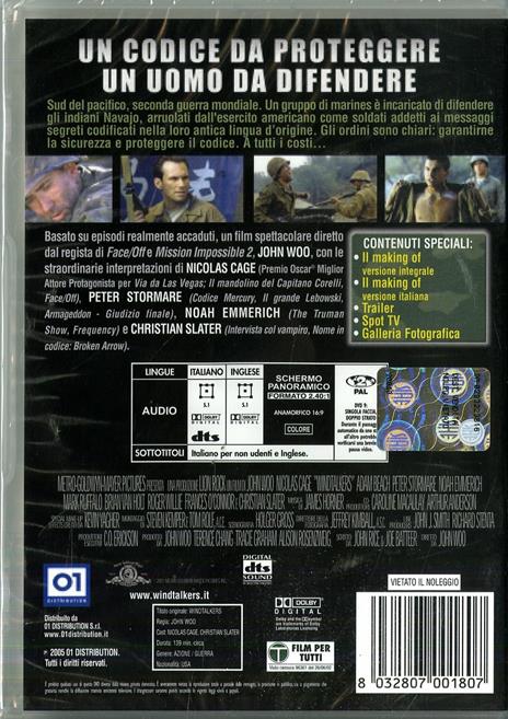 Windtalkers di John Woo - DVD - 2