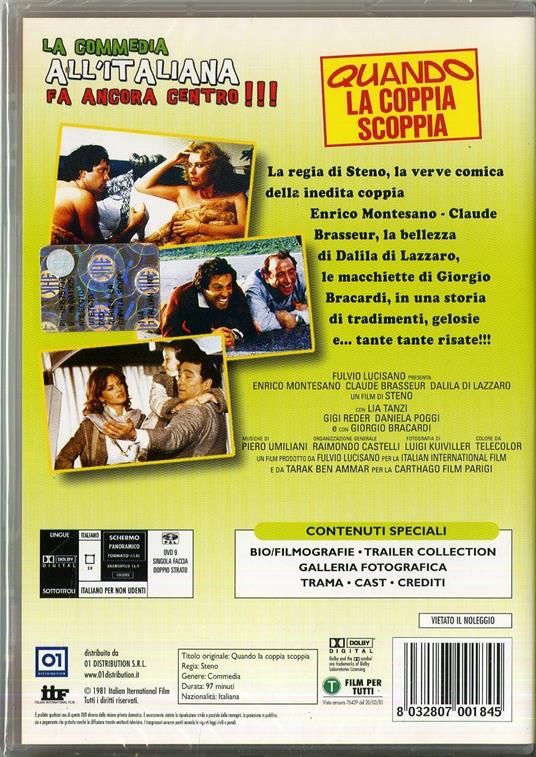 Quando la coppia scoppia di Steno - DVD - 2