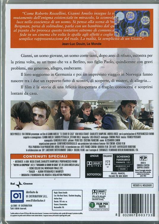 Le chiavi di casa di Gianni Amelio - DVD - 2