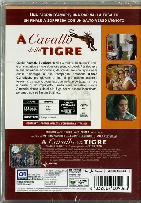 A cavallo della tigre di Carlo Mazzacurati - DVD - 2